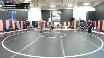 113 lbs Champ. Round 1 - Matthew Medina, Eleanor Roosevelt vs Shane Ramirez, Norco