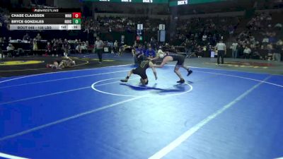 138 lbs Consi Of 32 #2 - Chase Claassen, Windsor (NC) vs Bryce Gonzales, Norco (SS)