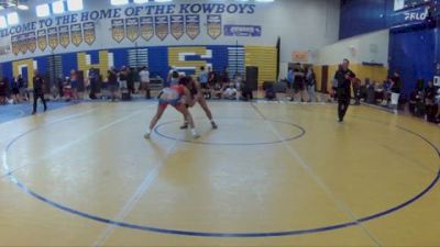118 lbs Champ. Round 1 - Claudia La Costa, Westside Wrestling Club vs Suanny Upegui, Buchholz