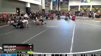 100 lbs Round 2 (4 Team) - Poppy Malone, Grand View WC vs Mollie Blades, Braided Brutes
