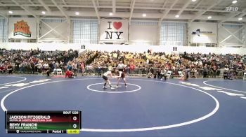 75 lbs Champ. Round 2 - Jackson Fitzgerald, Hilton Jr Cadets Wrestling Club vs Remy Franchi, 5th Round Wrestling