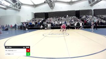 172-H lbs Consi Of 32 #2 - Michael Fahmie, Whippany Park High School vs Joseph Tete, Lenape