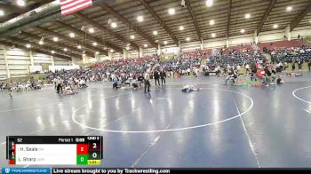 62 lbs Round 3 - Hadlei Seale, Ridgeline Wrestling vs Liliana Sharp, Uintah Girls Wrestling