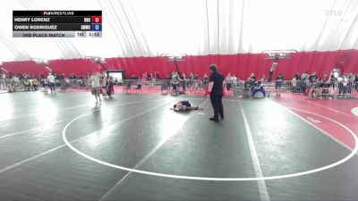 71 lbs 3rd Place Match - Henry Lorenz, BGC vs Owen Rodriguez, Smooth Moves Wrestling Club