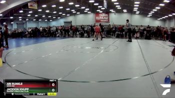 126 lbs Cons. Round 6 - Ari Runkle, Nova WC vs Jackson Knupp, Ranger Wrestling Club