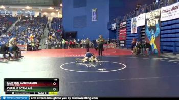 144 lbs Cons. Round 5 - Clayton Gabrielson, St Mary Ryken vs Charlie Scanlan, Bethlehem Catholic