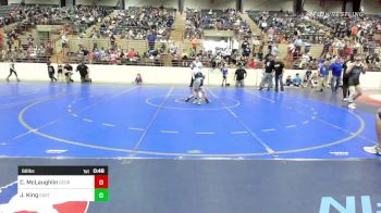 68 lbs Round Of 16 - Chase McLaughlin, Georgia vs Jaxon King, East Jackson Takedown Club