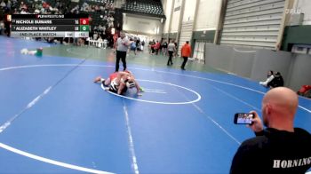 137-149 lbs 2nd Place Match - Alizabeth Whitley, Lyons-Decatur Northeast vs Nichole Sumare, Tri-State Grapplers