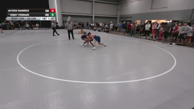 132 lbs Champ. Rd Of 64 - Vinny Ferrari, Cardinal Wrestling Club vs Jayden Ramirez, Glory Wrestling Academy