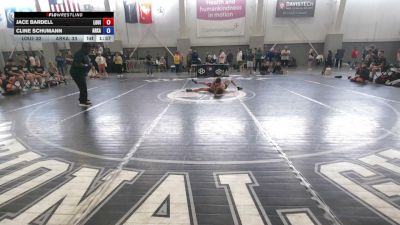 106 lbs Jace Bardell, Louisiana vs Cline Schumann, Arkansas