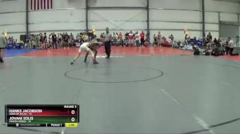 96 lbs Round 3 (6 Team) - Jovani Solis, Minion Green vs Hanks Jacobson, Sons Of Atlas