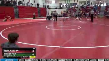 170 lbs Cons. Round 3 - Charlie Ebeling, Davenport Central-JV vs Conner Pena, Central DeWitt-JV