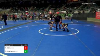 61 lbs Consolation - River Hibler, Scorpion WC vs Dj Hawthorne, King Select Wrestling