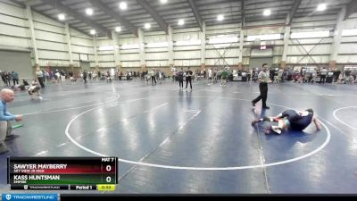 100 lbs Cons. Round 2 - Sawyer Mayberry, Sky View Jr High vs Kass Huntsman, Empire