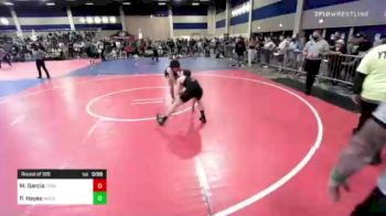 126 lbs Round Of 128 - Miles Garcia, Concord Youth Club vs Parker Hayes, Wasatch WC