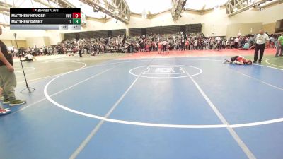 60-B lbs Consi Of 16 #2 - Matthew Kruger, Capital Wrestling Club vs Matthew Danby, Team Tugman