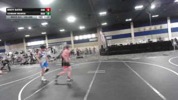 126 lbs Round Of 16 - Brett Bates, Dominate WC vs Xamian Munoz, Brawley Wr Ac