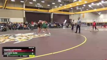 165 lbs Quarterfinal - Matthew Kline, Brockport vs Hunter Kupniewski, Baldwin Wallace