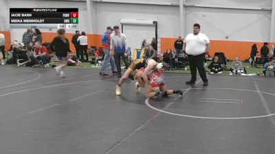 102 lbs Round 5 (6 Team) - Meika Meinholdt, Girls With Grit vs Jacie Bash, PA West Yellow