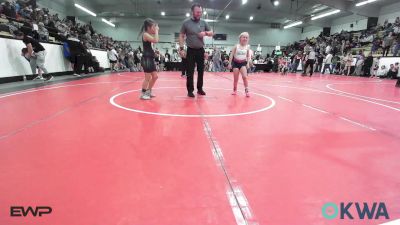 83 lbs Rr Rnd 2 - Bryar Burch, Team Tulsa Wrestling Club vs Kai'lynn Neighbors, Muskogee Rougher Youth Wrestling