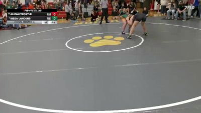 170 lbs Cons. Round 4 - Alizah Trostle, Carbon vs Mesa Landers, Pinedale