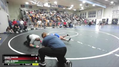 113 lbs Quarterfinal - David Chacon, Buchanan vs Chris Qureshi, Fountain Valley