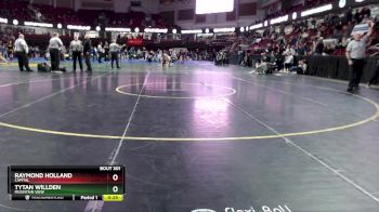 152 lbs Cons. Round 3 - Raymond Holland, Capital vs Tytan Willden, Mountain View