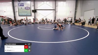 109 lbs Rr Rnd 1 - Thomas Ross, Triumph Blue vs Mason Brown, NC United