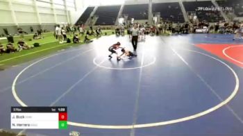 57 lbs Rr Rnd 3 - Jasmine Buck, Dominate WC vs Nixon Herrera, Rough House