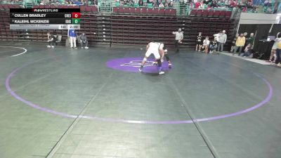 150 lbs Quarterfinal - Cullen Bradley, Chesnee vs Kaleihl Mckenzie, Edisto