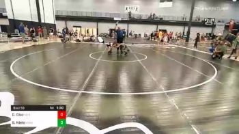 55 lbs Prelims - Damian Diaz, No Nonsense vs Gabriel Nieto, Kokomo Wildkat Wrestling Club