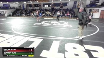 285 lbs Quarterfinal - Giulian Bodiu, Findlay vs Clayton Ours, Tiffin