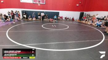 126 lbs Round 1 (6 Team) - Jeymi Rosales, Kansas Gold vs Julia Kempf-Stone, High Plains Marauders