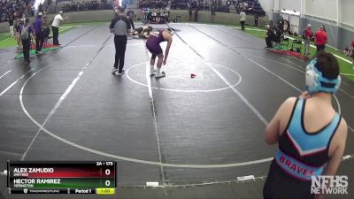 175 lbs Cons. Round 1 - Hector Ramirez, Yerington vs Alex Zamudio, Owyhee