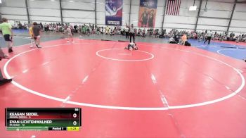 56 lbs Rd# 1 9:00am Friday - Evan Lichtenwalner, PA Gold vs Keagan Seidel, Minion Green