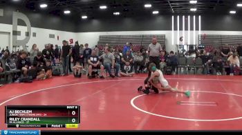 75 lbs Round 2 (8 Team) - Riley Crandall, PA Alliance vs AJ Bechlem, Junior Terps Xtreme (MY)