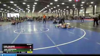 130 lbs Round 1 (6 Team) - Cael Gilmore, East Coast Elite vs Jake Anderson, Team Sconnie