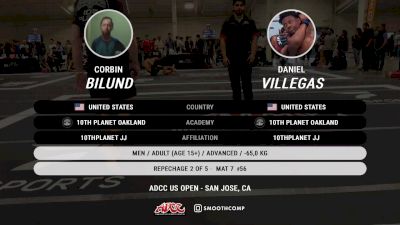 Corbin Bilund vs Daniel Villegas 2025 ADCC San Jose Open