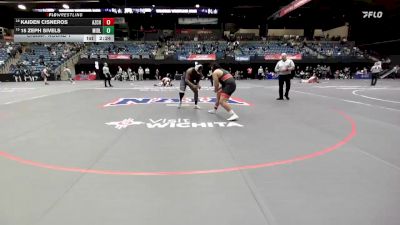 285 lbs Champ. Round 1 - 15 Zeph Sivels, Midland vs Kaiden Cisneros, Arizona Christian