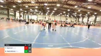 160 lbs Prelims - Vaughn Spencer, Quest School Of Wrestling Gold vs Behkruz Sadriddinov, PA Alliance