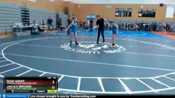 78 lbs 3rd Place Match - Lincoln Brocker, Ferndale Force Wrestling Club vs Isaac Gandy, Ferndale Force Wrestling Club