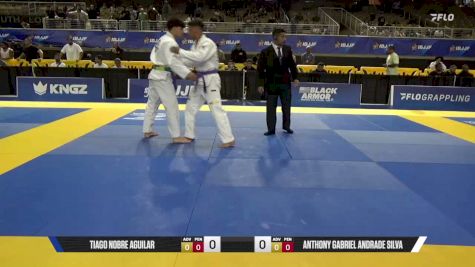 Tiago Nobre Aguilar vs Anthony Gabriel Andrade Silva 2026 Pan Jiu Jitsu IBJJF Championship