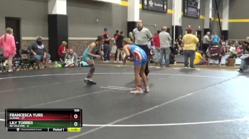 100 lbs Round 2 (6 Team) - Francesca Yurs, Illinois vs Lily Torres, NE Valkyrie