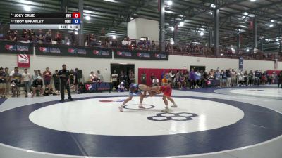 57 kg Semis - Joey Cruz, Hawkeye Wrestling Club vs Troy Spratley, Cowboy RTC