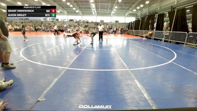 112 lbs Rr Rnd 1 - Grant Kirkpatrick, Indiana Outlaws Maroon vs Jaxon Smiley, Team Gotcha