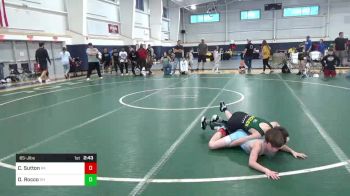 65-J lbs Quarterfinal - Caleb Sutton, PA vs Dominic Rocco, OH