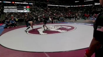 138-4A Champ. Round 1 - Josiah Fernandez, Widefield vs Rudy Martinez III, Thornton High School