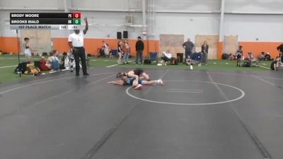 76 lbs 1st Place Match - Brody Moore, Project X vs Brooks Bialo, Bad Karma