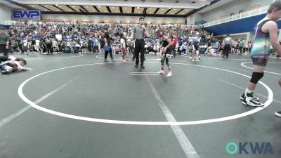 73 lbs Rr Rnd 4 - Clementina Zapata, OKC Saints Wrestling vs Ryker Peck, Standfast OKC