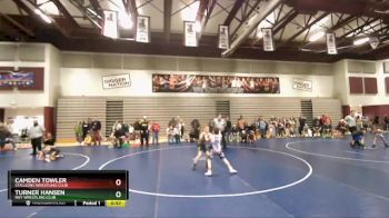 75 lbs Cons. Round 1 - Camden Towler, Stallions Wrestling Club vs Turner Hansen, Roy Wrestling Club